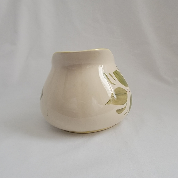 Vintage Secla Portugal Pottery Hand Painted Floral Pitcher P3315 - Picture 3 of 13